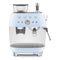 SMEG Espresso Coffee Machine 'Pastel Blue' EGF03PBEU
