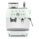 SMEG Espresso Coffee Machine 'Pastel Green' EGF03PGEU