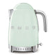 Smeg Variable Temperature Kettle 1.7L 'Pastel Green' KLF04PGEU