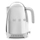 Smeg Variable Temperature Kettle 1.7L 'Steel' KLF04SSEU