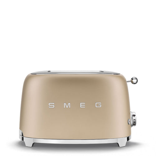 Smeg Toaster 'Matte Champagne' TSF01CHMEU