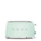 Smeg Toaster 2x4 'Pastel Green' TSF02PGEU