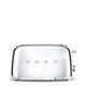 Smeg Toaster 2x4 'Steel' TSF02SSEU