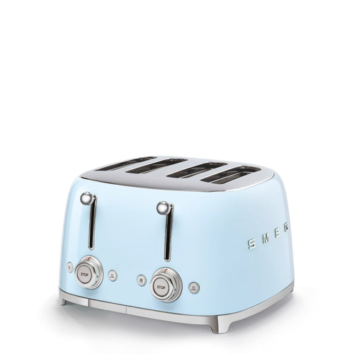 Smeg Toaster 4x4 'Pastel Blue' TSF03PBEU