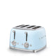 Smeg Toaster 4x4 'Pastel Blue' TSF03PBEU