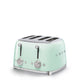 Smeg Toaster 4x4 'Pastel Green' TSF03PGEU