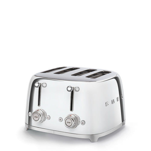 Smeg Toaster 4x4 'Steel' TSF03SSEU