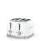 Smeg Toaster 4x4 'White' TSF03WHEU