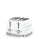 Smeg Toaster 4x4 'White' TSF03WHEU