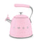 SMEG Kettle 2.3L 'Pink' WKF01PK