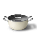 Smeg Ceramic Casserole Dish Ø24cm / 4.8L 'Cream'