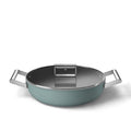 Smeg Ceramic Pan Ø28cm / 4.3L 'Emerald Green'