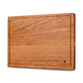 SOPHIOR Cherry Wood Cutting Board with Juice Groove - Large 42x30x2.5cm