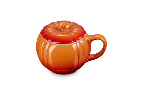 Le Creuset Mug 400ml Stoneware 'Pumpkin Orange-Red'