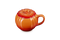 Le Creuset Mug 400ml Stoneware 'Pumpkin Orange-Red'