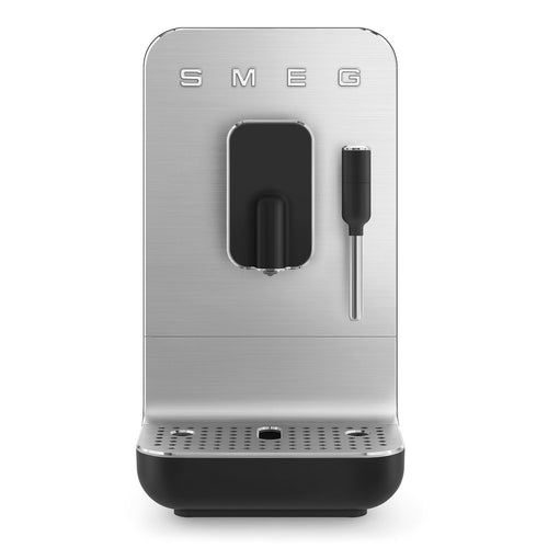 Smeg Fully Automatic Coffee Machine with Milk Frother 'Black' BCC12BLMEU