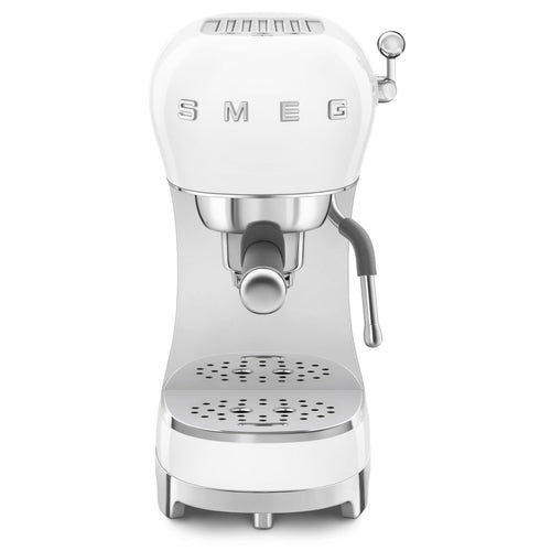 Smeg Manual espresso machine 'White' ECF02WHEU