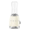 Smeg Personal blender 0.6L + 1 to-go bottle 'Cream' PBF00CREU