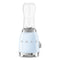 Smeg Personal Blender 0.6L + 1 To-Go Bottle 'Pastel Blue' PBF00PBEU