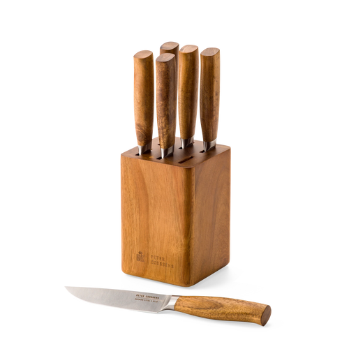 BK Steak Knife Block 6 pcs. 'Peter Goossens Maestro'