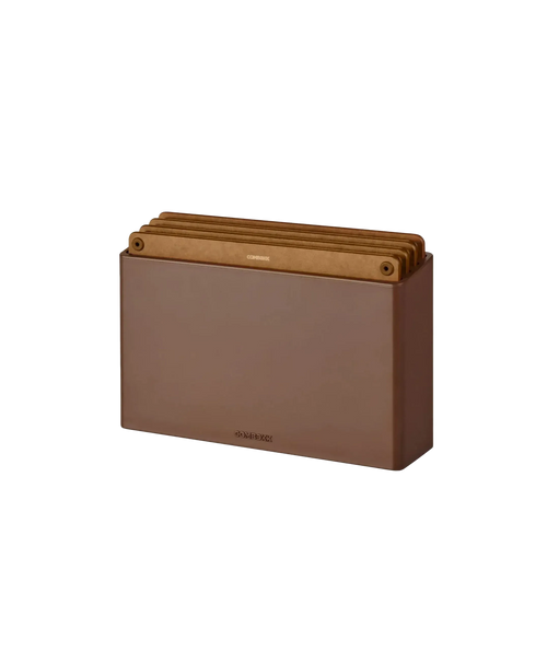 Combekk Chopping Board Set 4-piece 20x30cm 'Brown'