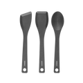 Combekk Wooden Spatula Set 3-piece 'Black'