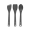 Combekk Wooden Spatula Set 3-piece 'Black'