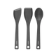 Combekk Wooden Spatula Set 3-piece 'Black'