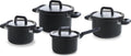 BK 4-Piece Pan Set 'Flow Cool Black'