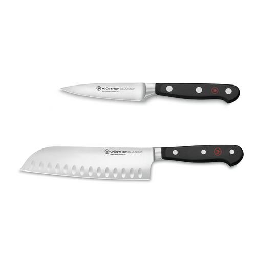 Juego de cuchillos Wüsthof de 2 piezas «Classic Black»