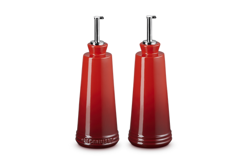 Le Creuset Oil & Vinegar Set 300ml Signature 'Cherry Red'