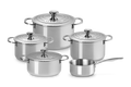 Le Creuset 5-piece 'Stainless Steel Signature' Cookware Set
