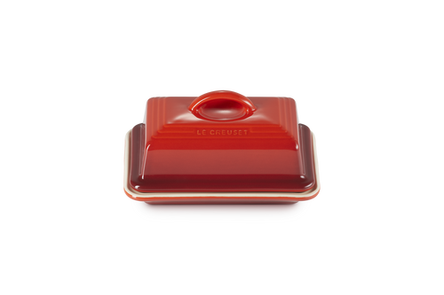 Le Creuset Butter Dish 'Cherry Red'