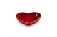 Le Creuset Heart-Shaped Deep Plate Ø20cm / 0.65L 'Cherry Red'