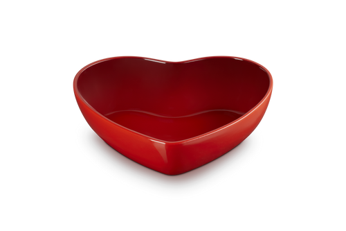 Le Creuset Serving Bowl High Heart Ø30cm / 2.9L 'Cherry Red'