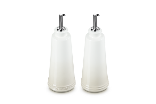 Le Creuset Oil & Vinegar Set 300ml Signature 'Meringue'