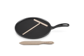Le Creuset Cast Iron Crêpe Pan 'Matte Black' Ø27cm