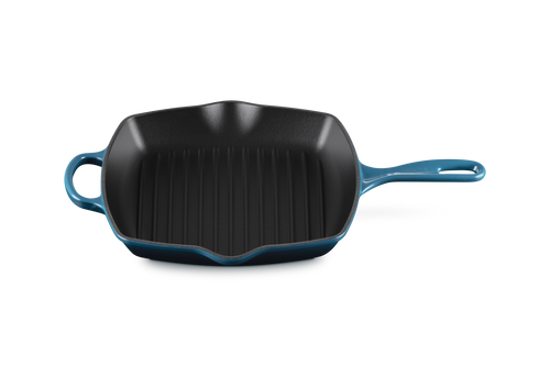 Le Creuset Square Grill Pan 26x26cm Grillit® 'Deep Teal'