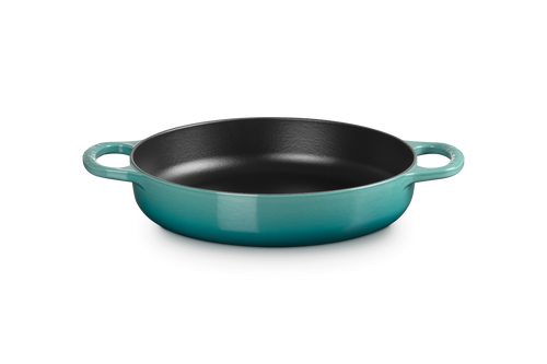 Le Creuset Shallow Casserole Two handles 'Riviera Blue' Ø28cm / 3.2L
