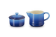 Le Creuset Milk and Sugar Set Signature 'Azure'