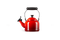 Le Creuset Demi Teakettle 1.1L 'Cherry Red'