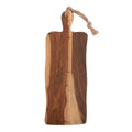 Bowls and Dishes Pure Rose Wood Rustic Serving Board with Handle 49 cm