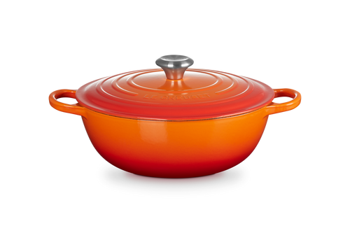 Le Creuset Signature Round French Oven Ø28cm / 4.9L 'Orange-Red'