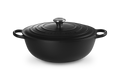 Le Creuset Signature Round French Oven Ø28cm / 4.9L 'Matte Black'