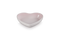 Le Creuset Deep Plate Heart Ø20cm / 0.65L 'Shell Pink'