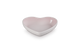 Le Creuset Deep Plate Heart Ø20cm / 0.65L 'Shell Pink'