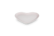 Le Creuset Large Heart Plate Ø23cm 'White'