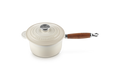 Le Creuset Signature Stainless Steel Saucepan Ø18cm / 1.8L 'Meringue'