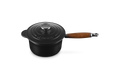Le Creuset Signature Stainless Steel Saucepan Ø18cm / 1.8L 'Matte Black'