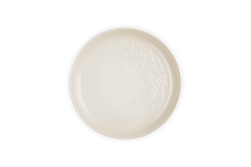 Le Creuset Jardin Breakfast Plate 22cm 'Meringue'